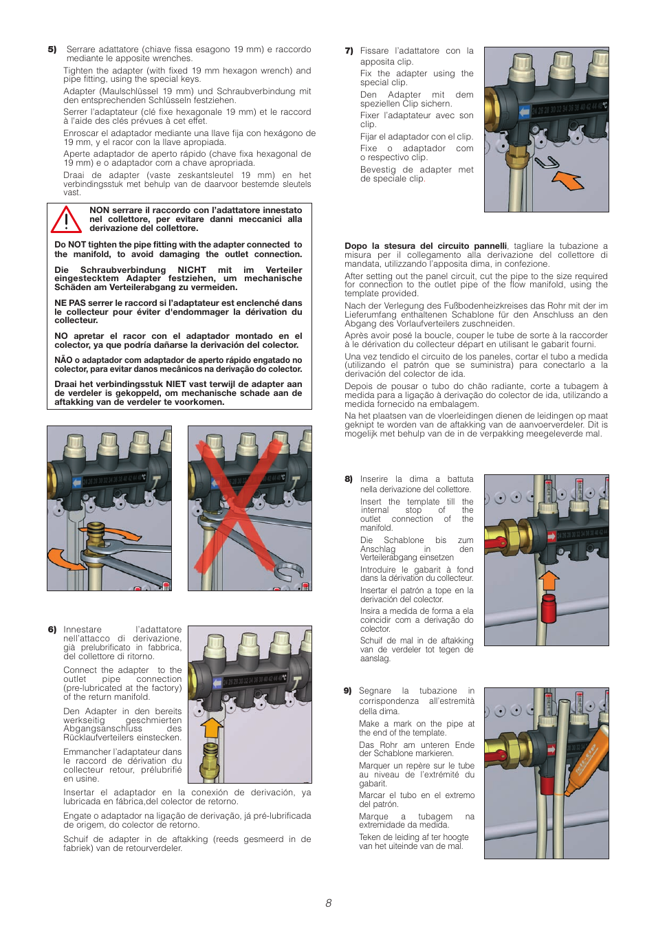 Caleffi 671 User Manual | Page 8 / 16