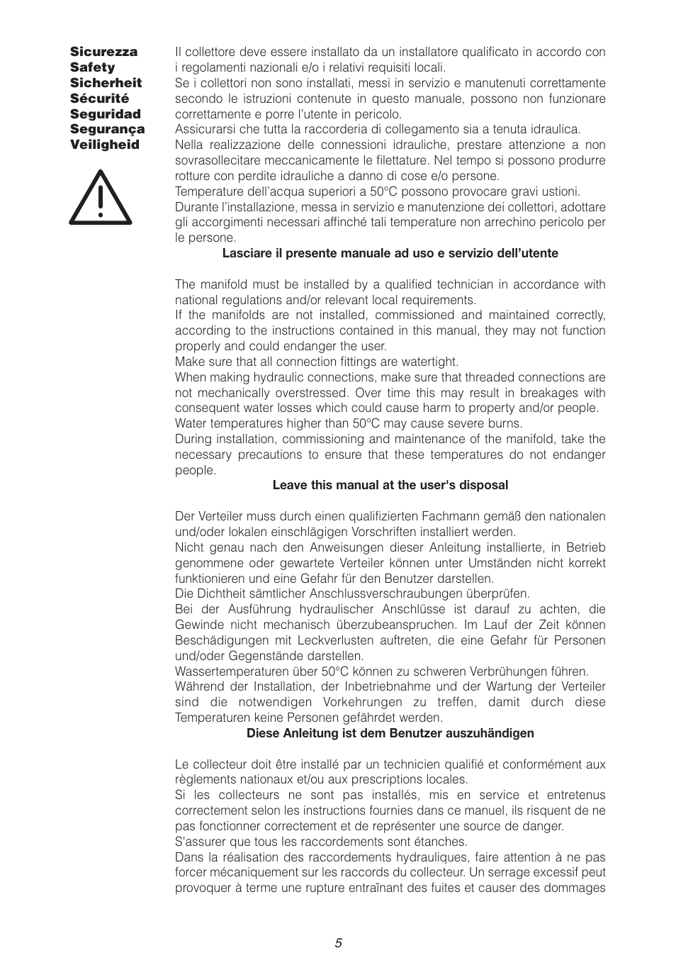 Caleffi 662 User Manual | Page 5 / 6