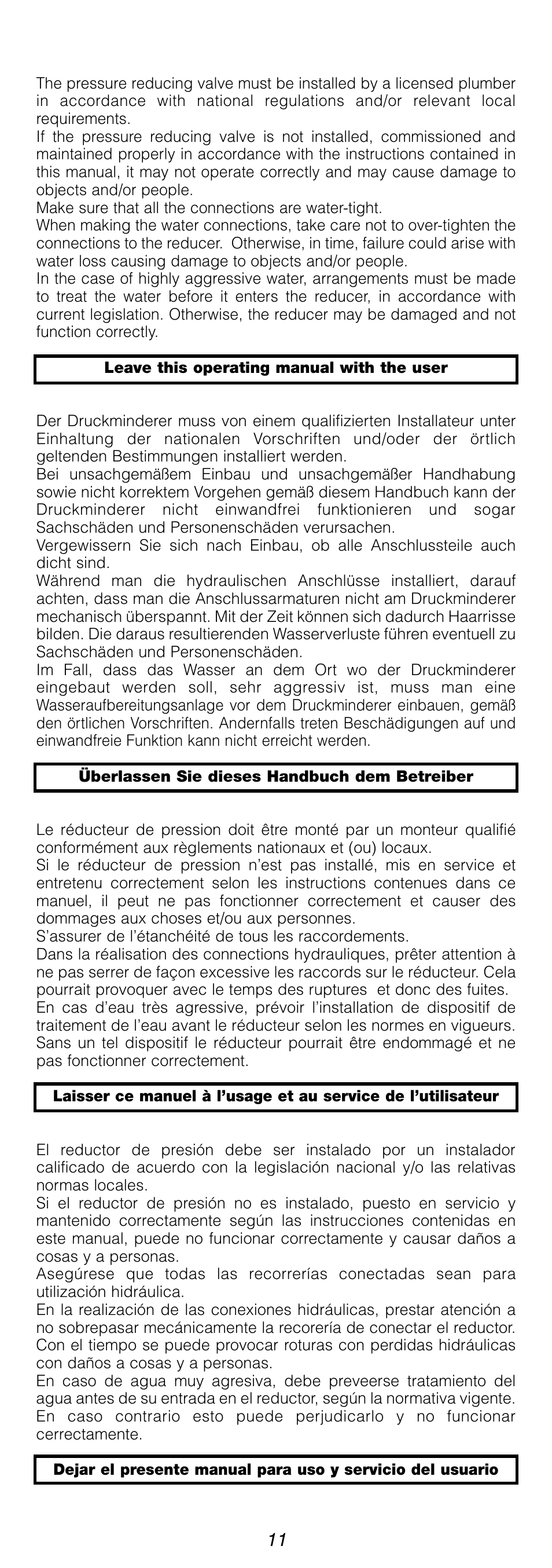 Caleffi 5351 User Manual | Page 11 / 12