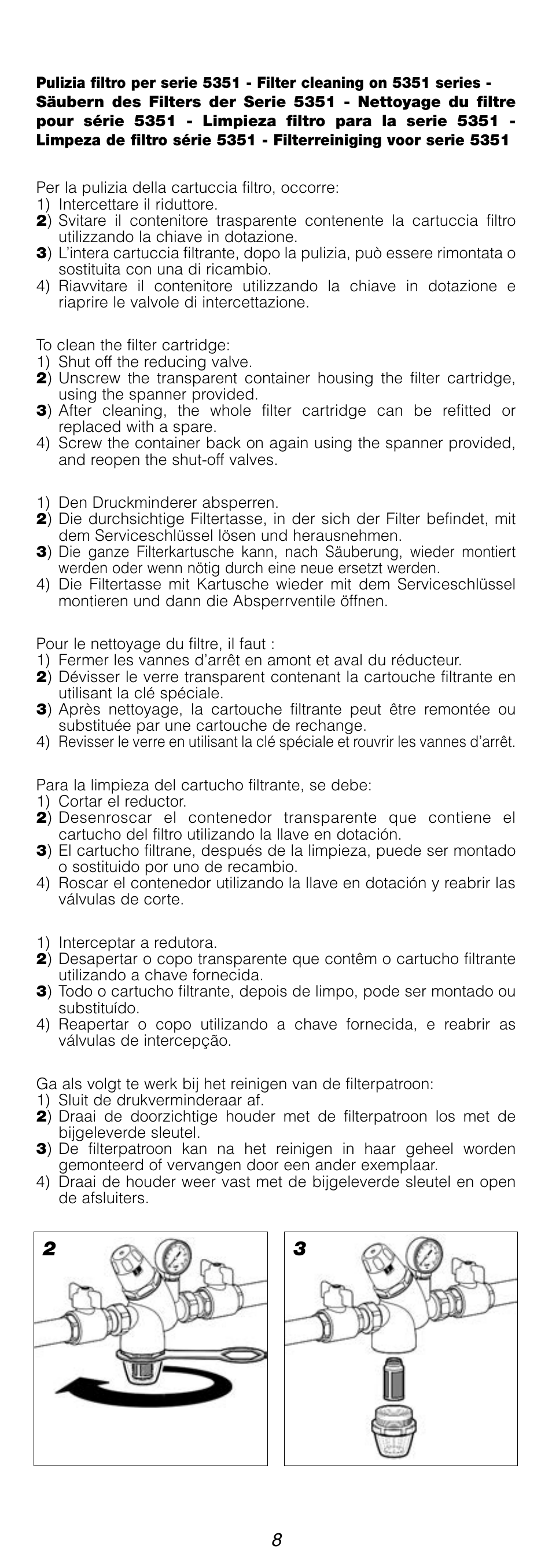 Caleffi 5351 User Manual | Page 8 / 12