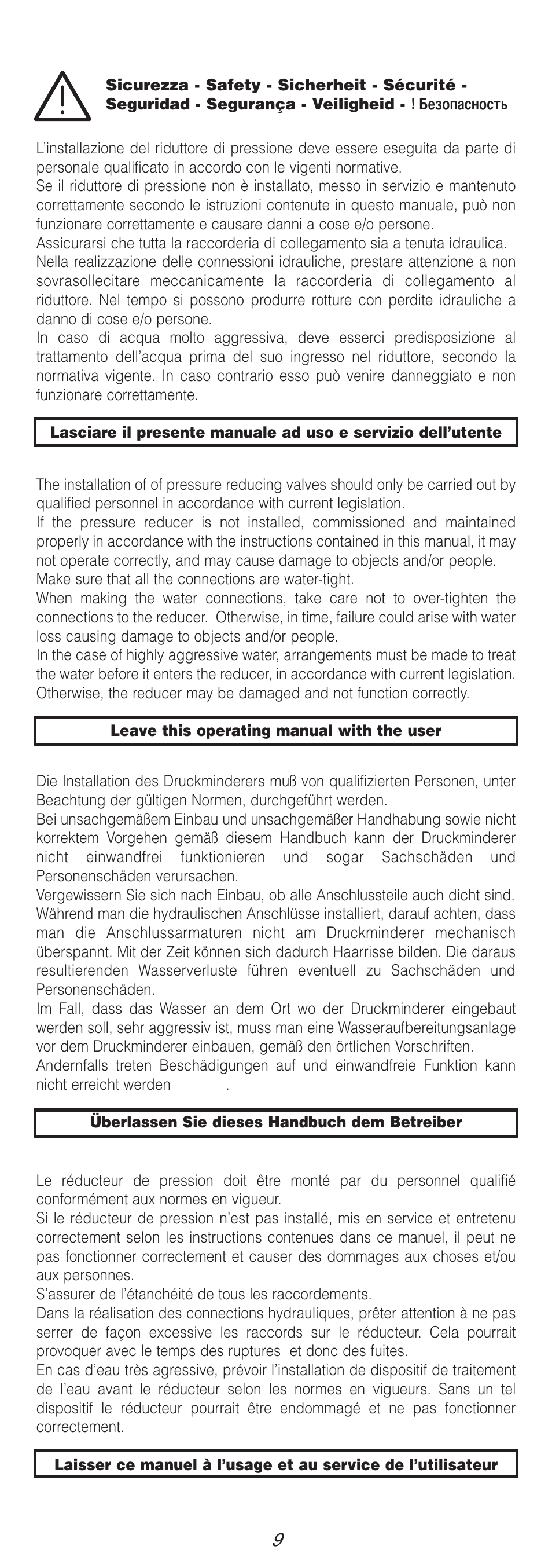 Caleffi 5366 User Manual | Page 9 / 10