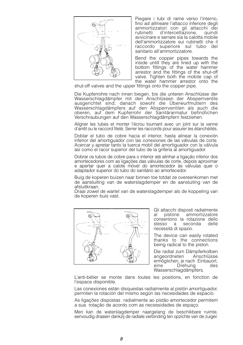 Caleffi 525 User Manual | Page 8 / 12