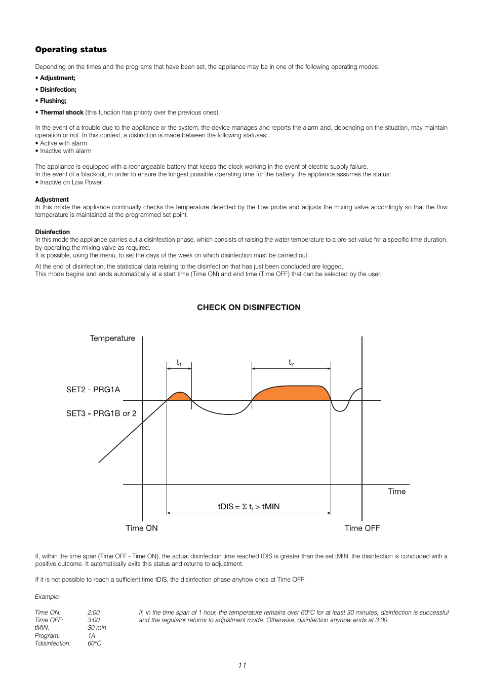 11 operating status | Caleffi 6000 User Manual | Page 36 / 97