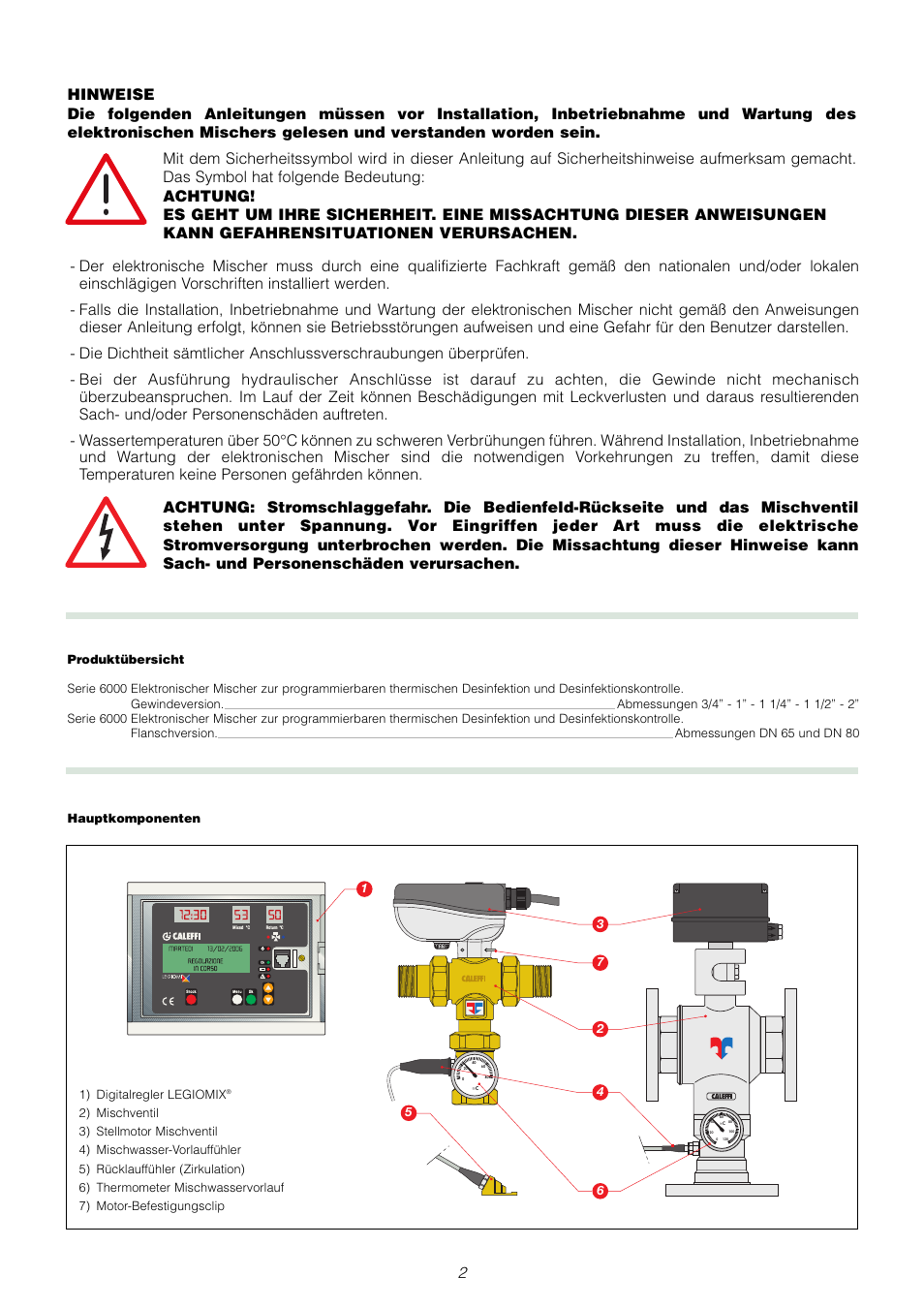 Caleffi 6000 User Manual | Page 51 / 97