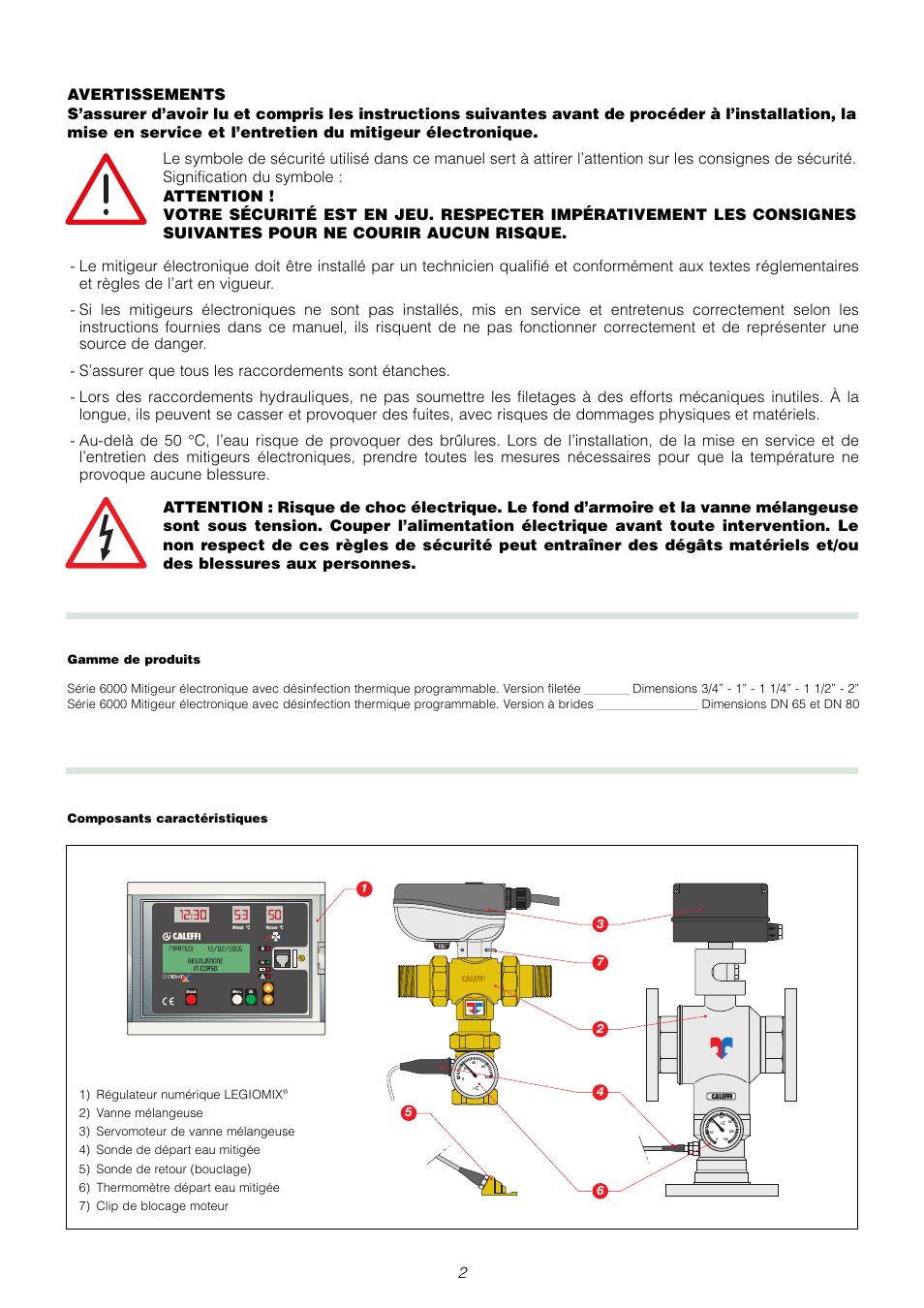 Caleffi 6000 User Manual | Page 75 / 97