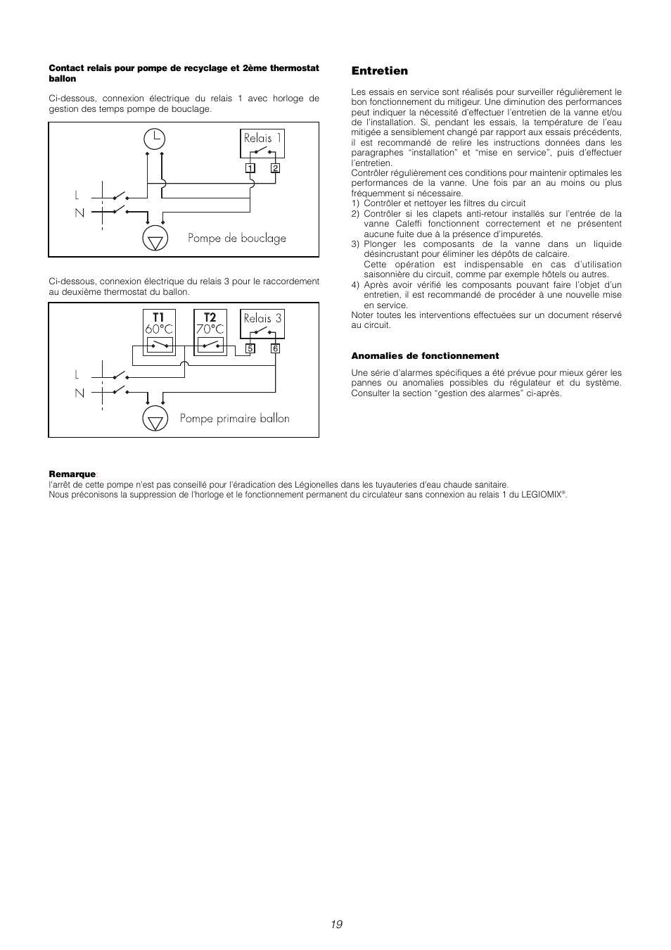 Entretien | Caleffi 6000 User Manual | Page 92 / 97