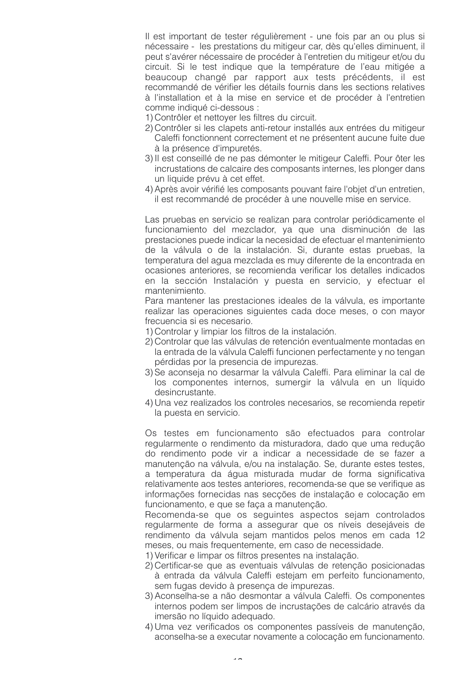Caleffi 522 User Manual | Page 12 / 16