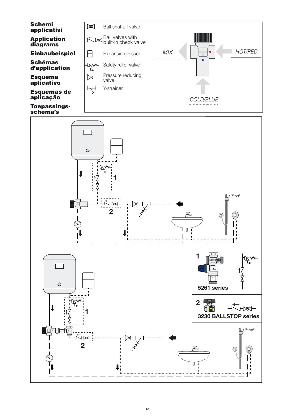 Caleffi 522 User Manual | Page 8 / 16