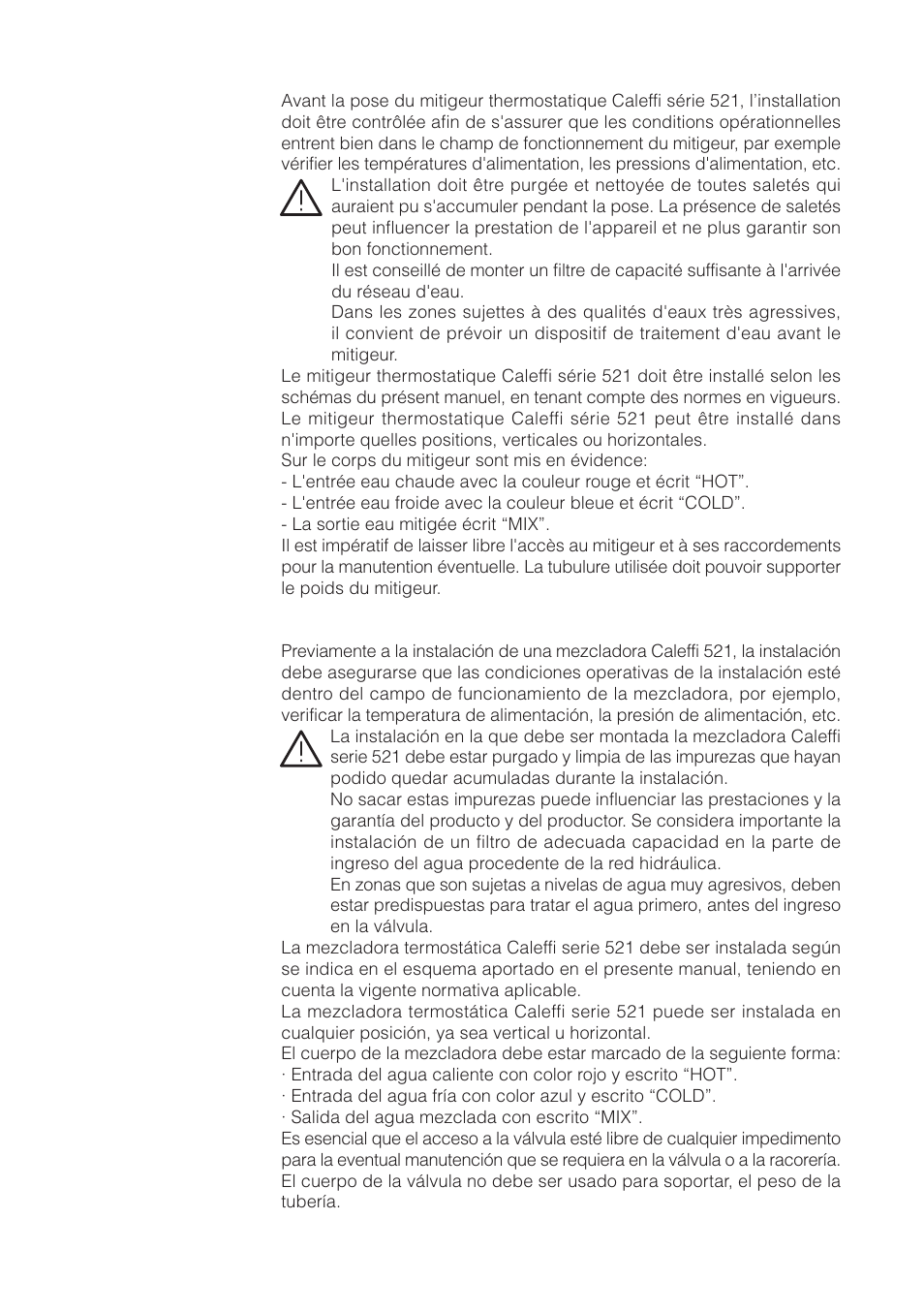 Caleffi 521 User Manual | Page 7 / 16