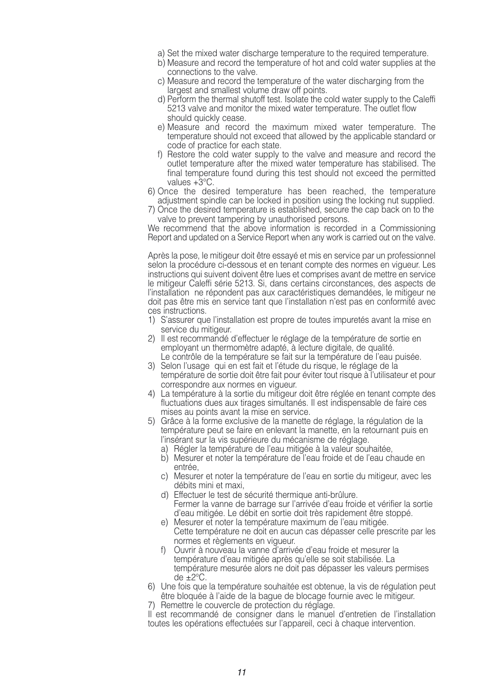 Caleffi 5213 User Manual | Page 11 / 16