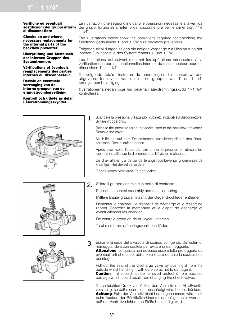 Caleffi 575 User Manual | Page 12 / 24