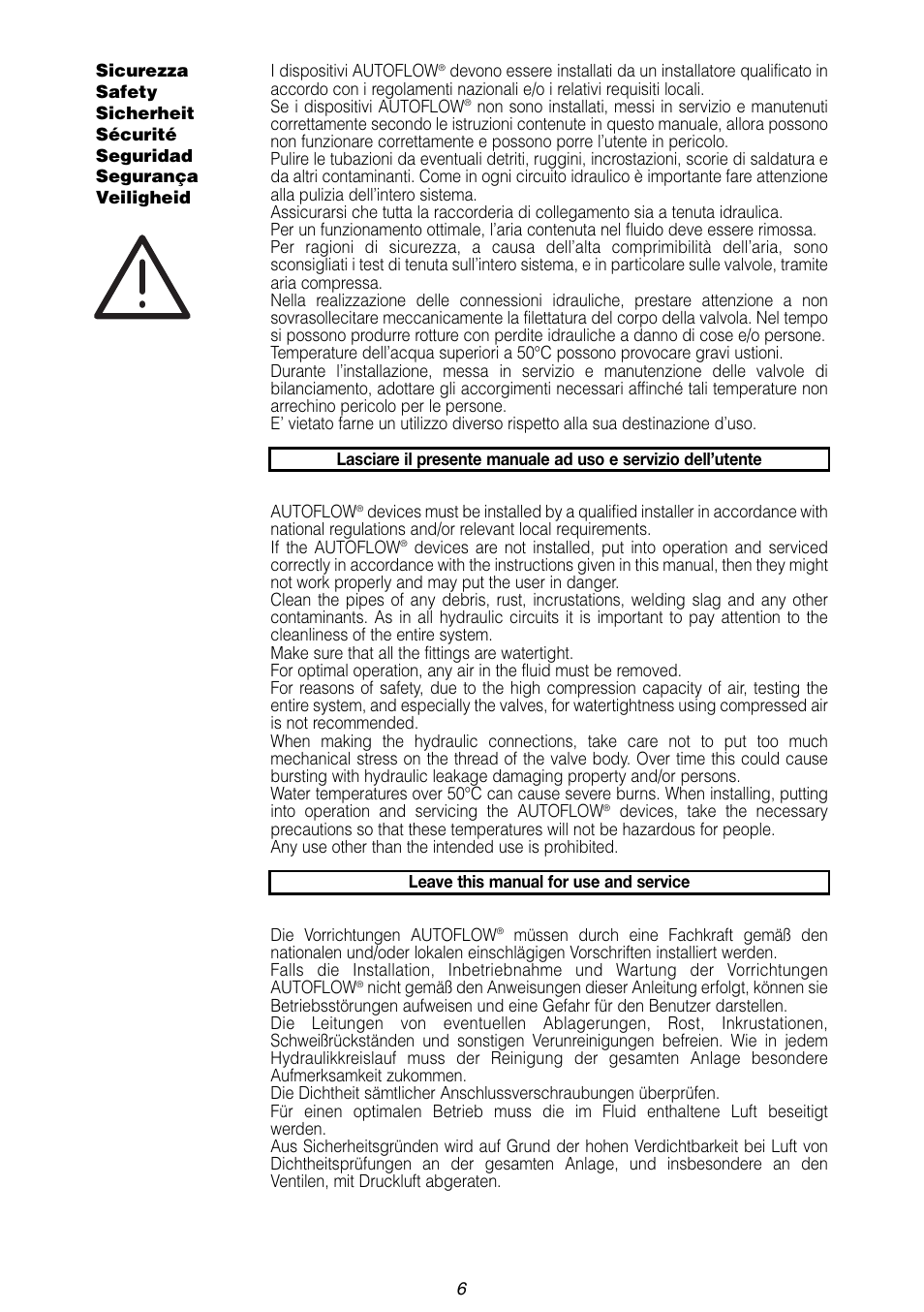 Caleffi 127 User Manual | Page 6 / 8