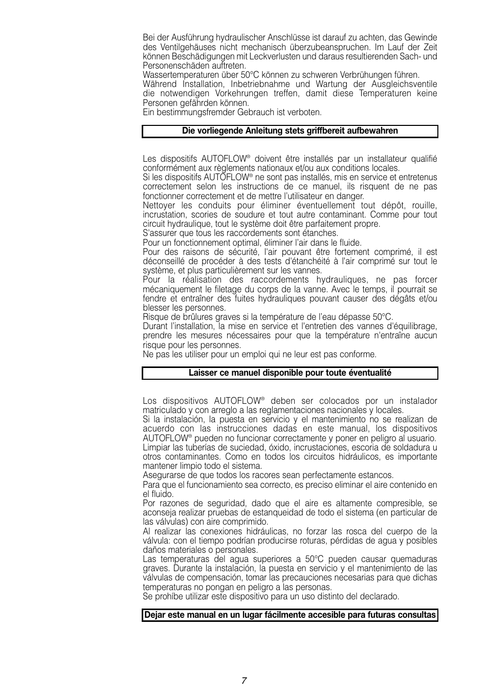 Caleffi 127 User Manual | Page 7 / 8