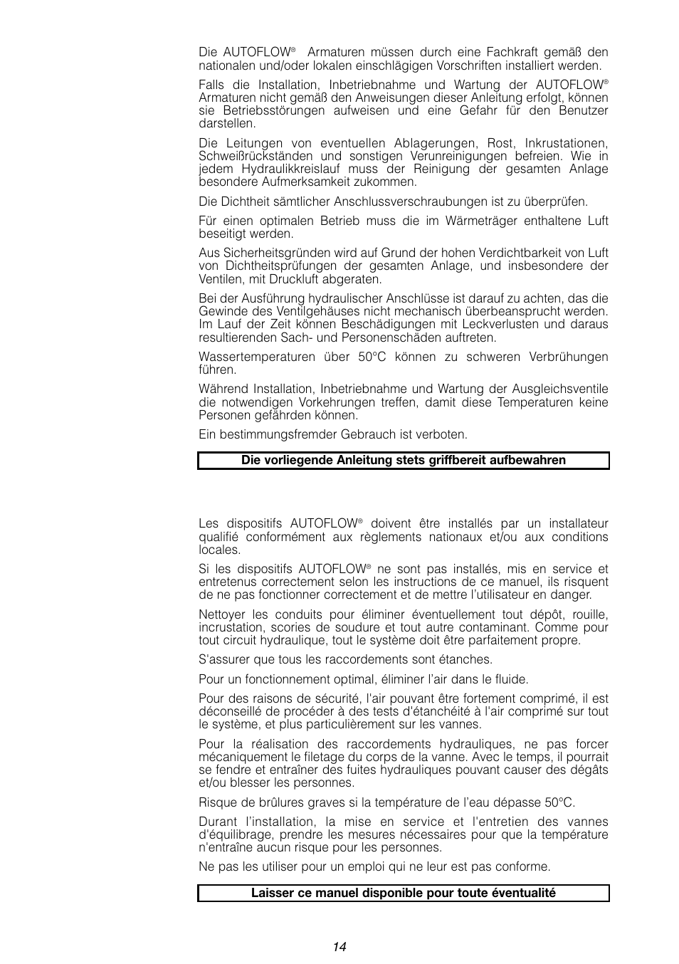 Caleffi 126 User Manual | Page 14 / 16