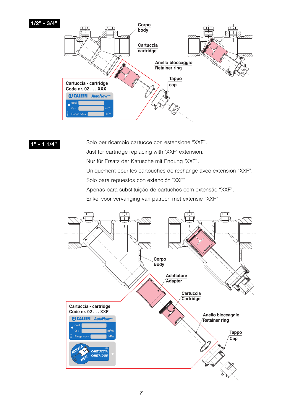 Caleffi 126 User Manual | Page 7 / 16