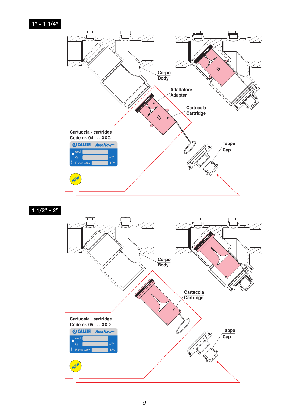 Caleffi 126 User Manual | Page 9 / 16