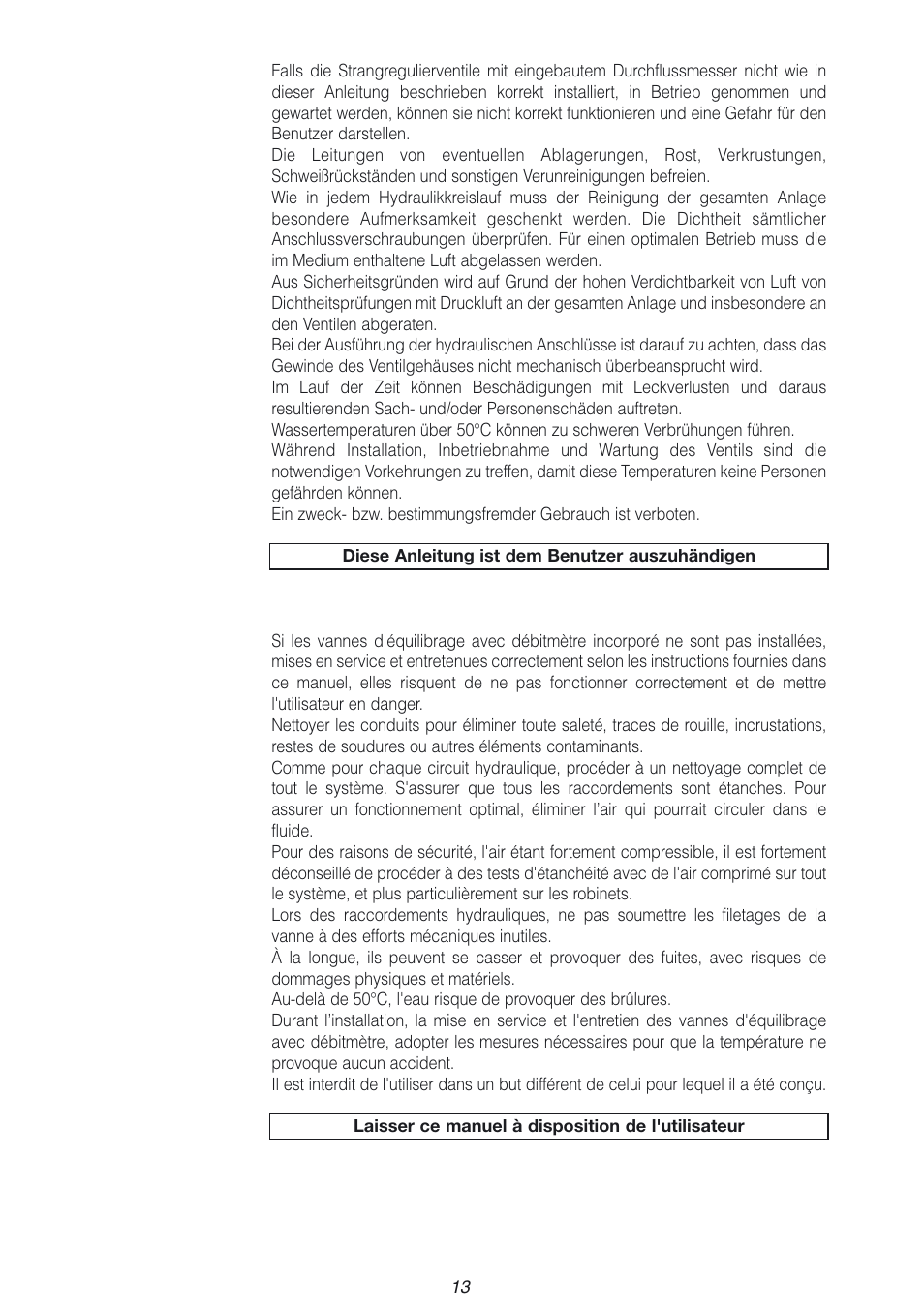 Caleffi 132 User Manual | Page 13 / 16