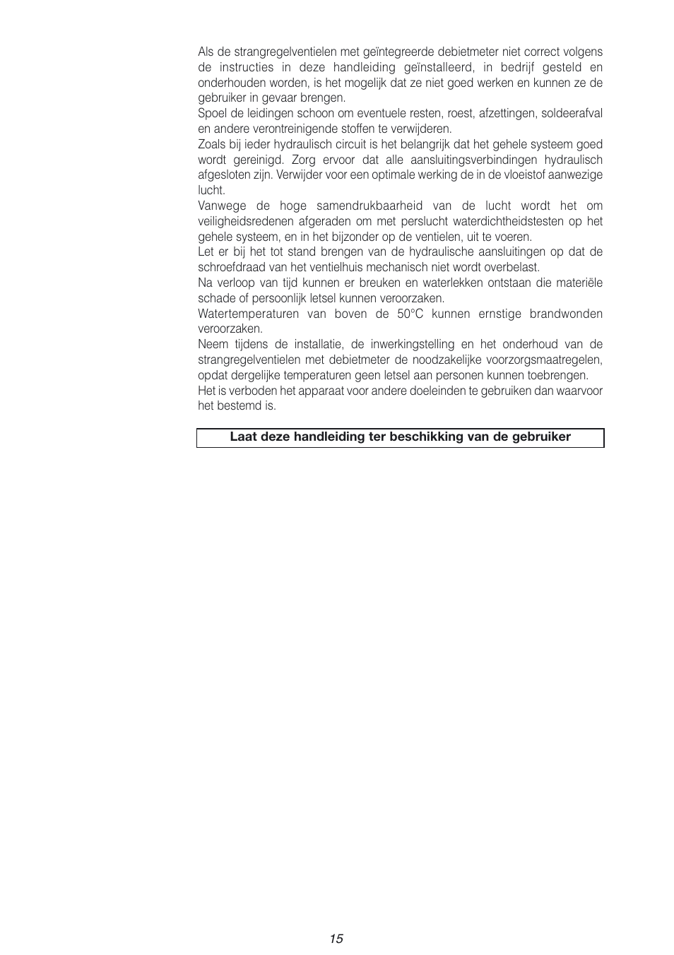Caleffi 132 User Manual | Page 15 / 16