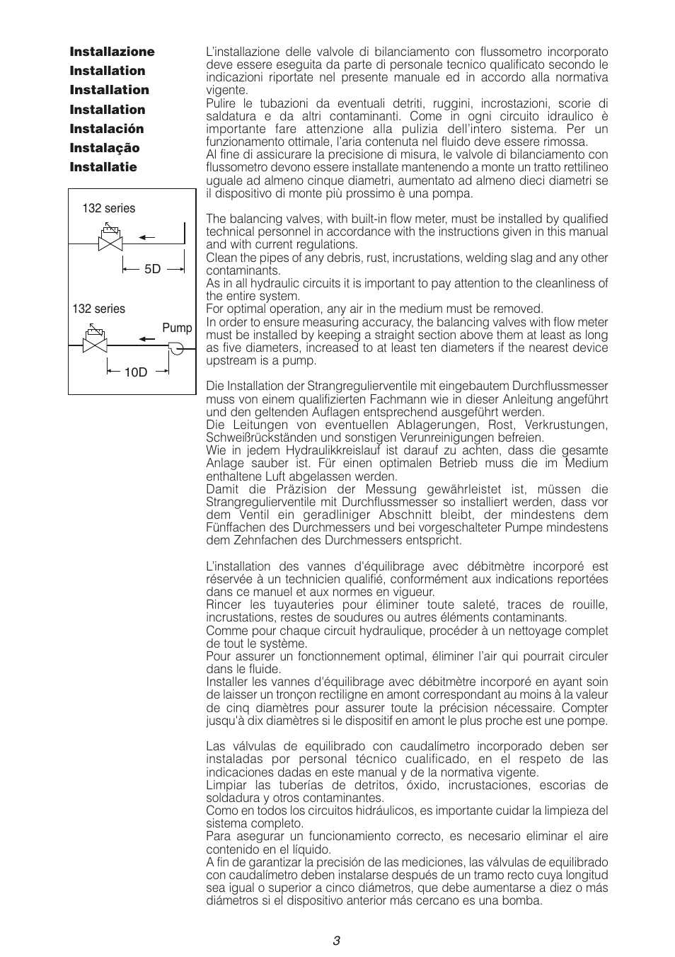 Caleffi 132 User Manual | Page 3 / 16