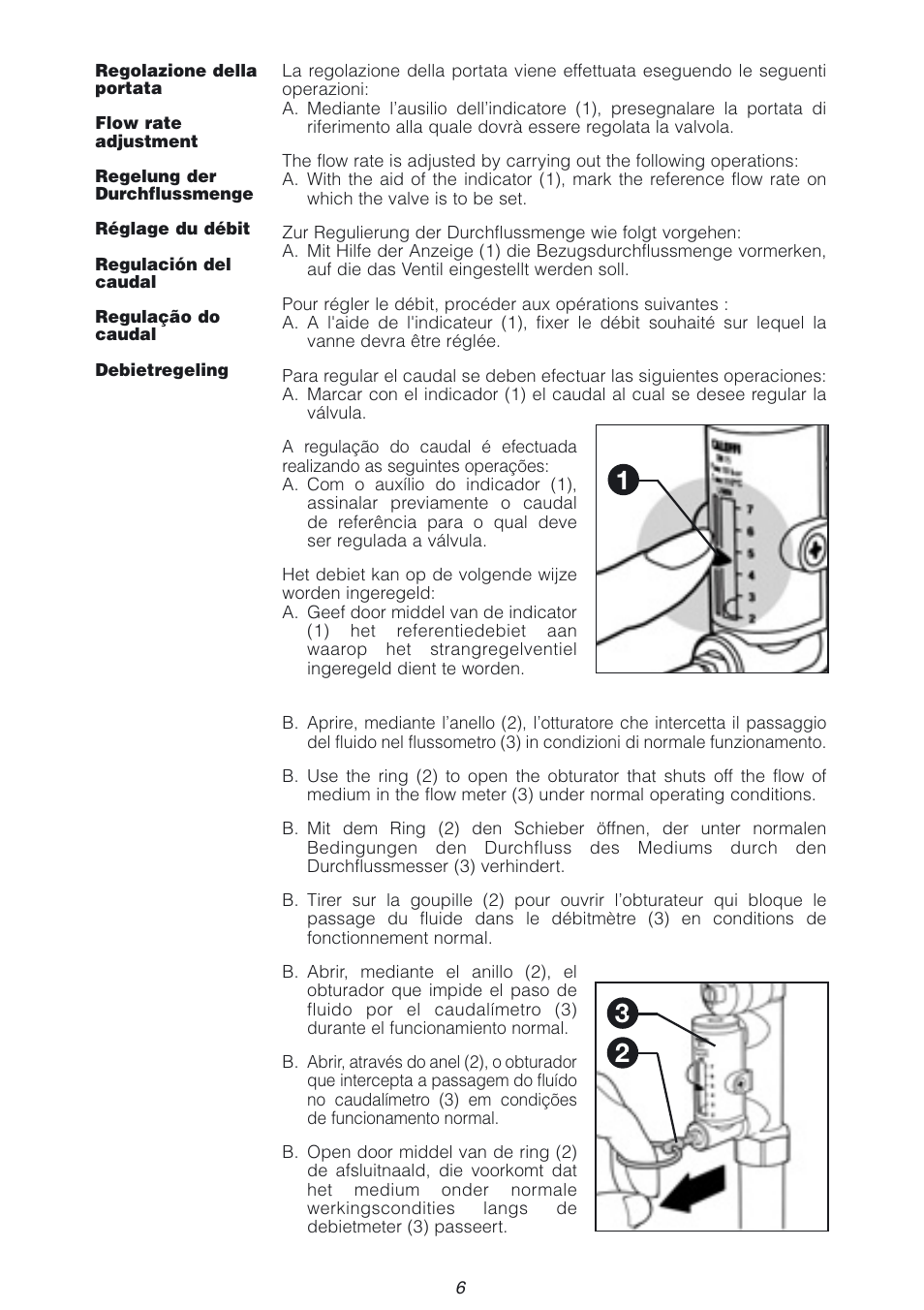 Caleffi 132 User Manual | Page 6 / 16