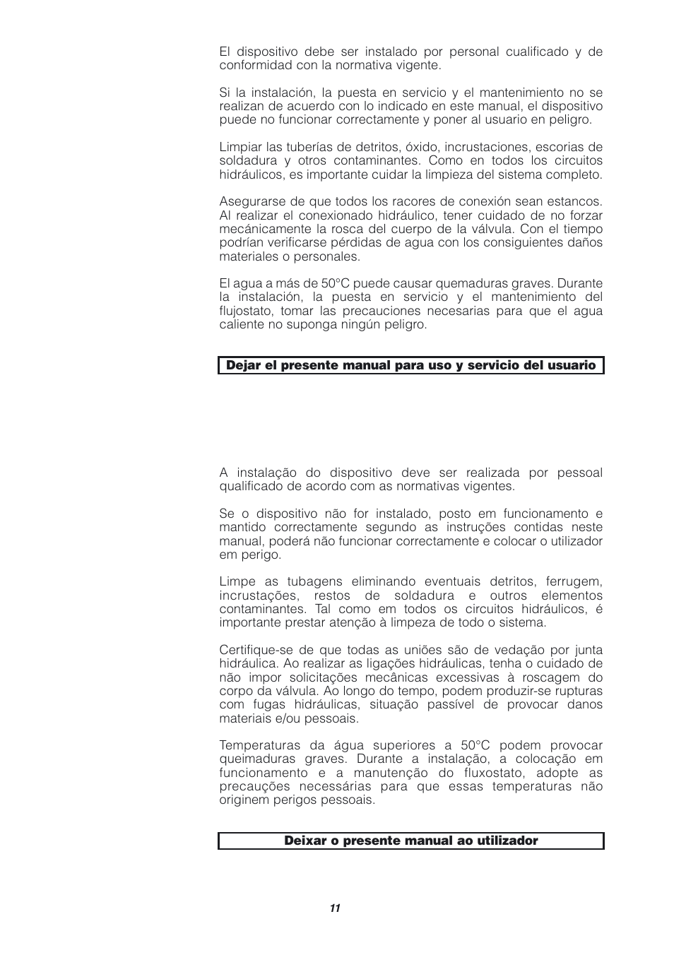 Caleffi 519 User Manual | Page 11 / 12