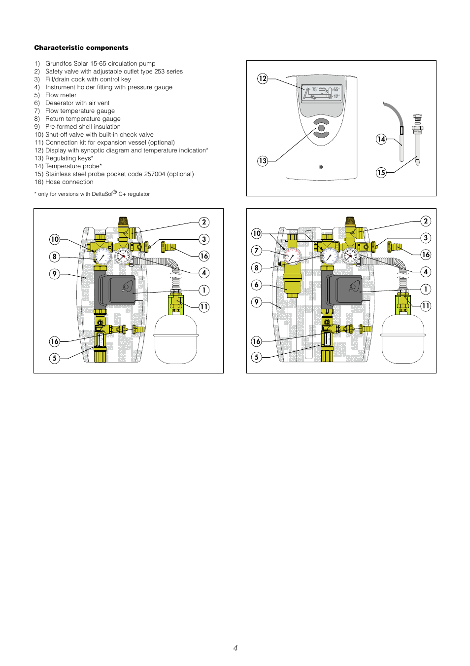 Con forme norme ispe sl, Cl 2.5 | Caleffi 269 User Manual | Page 4 / 8