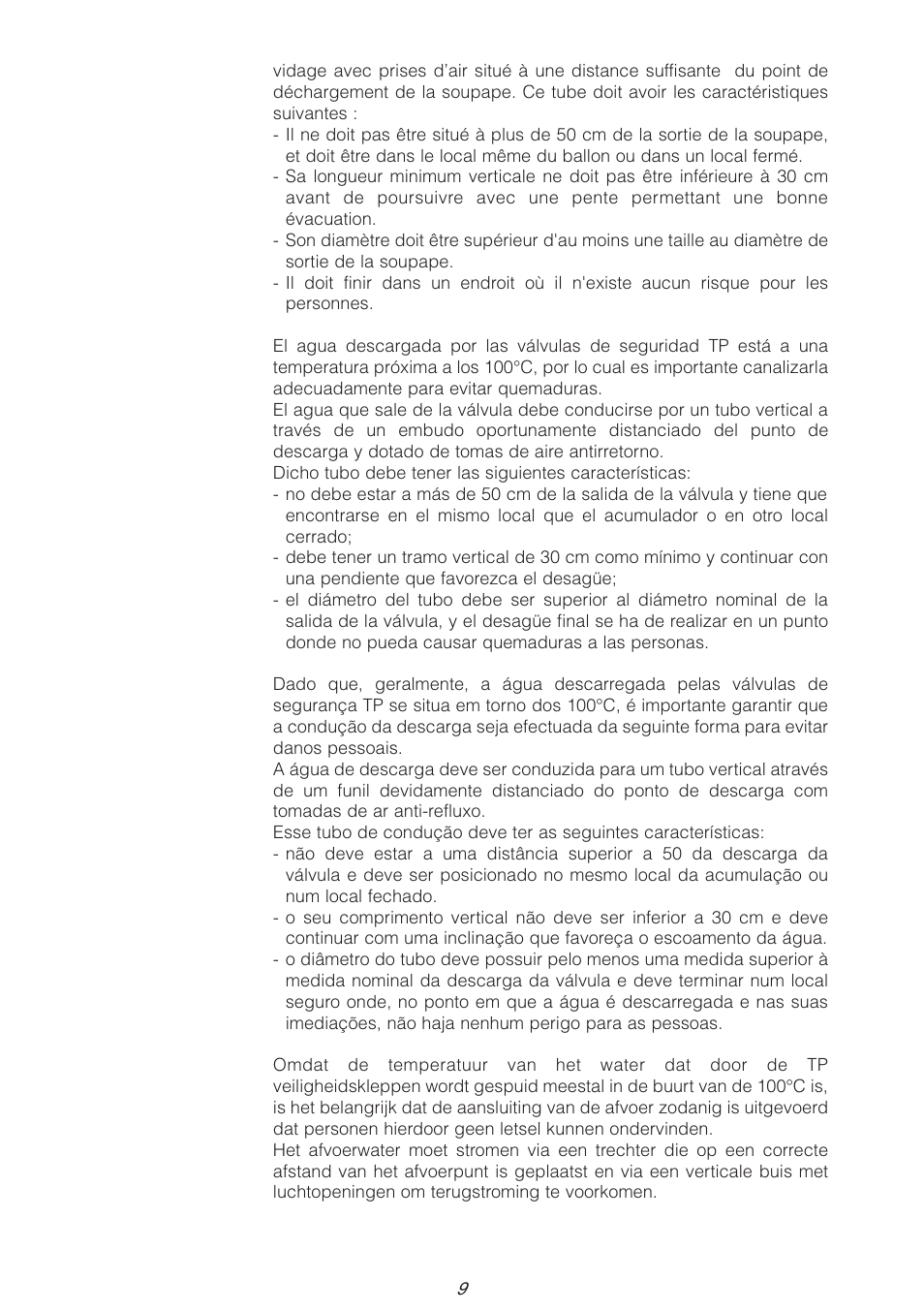 Caleffi 309 User Manual | Page 9 / 12