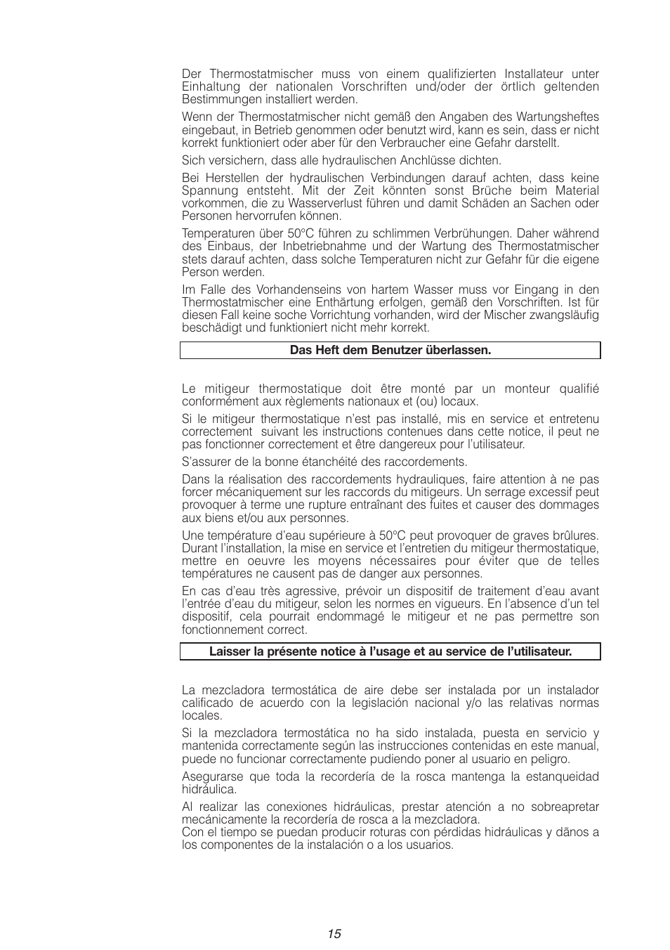 Caleffi 2521 User Manual | Page 15 / 16