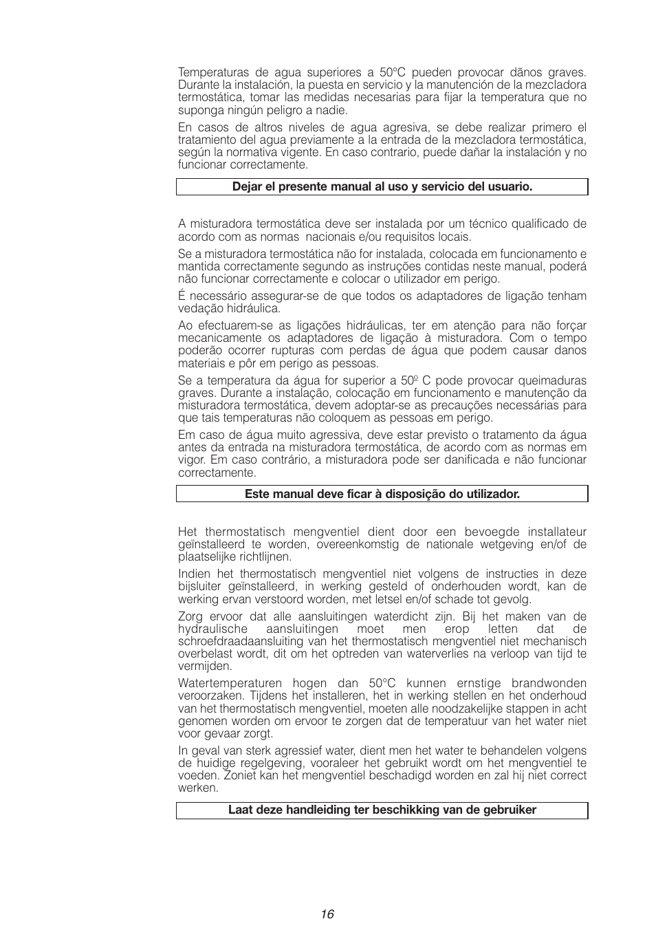 Caleffi 2521 User Manual | Page 16 / 16