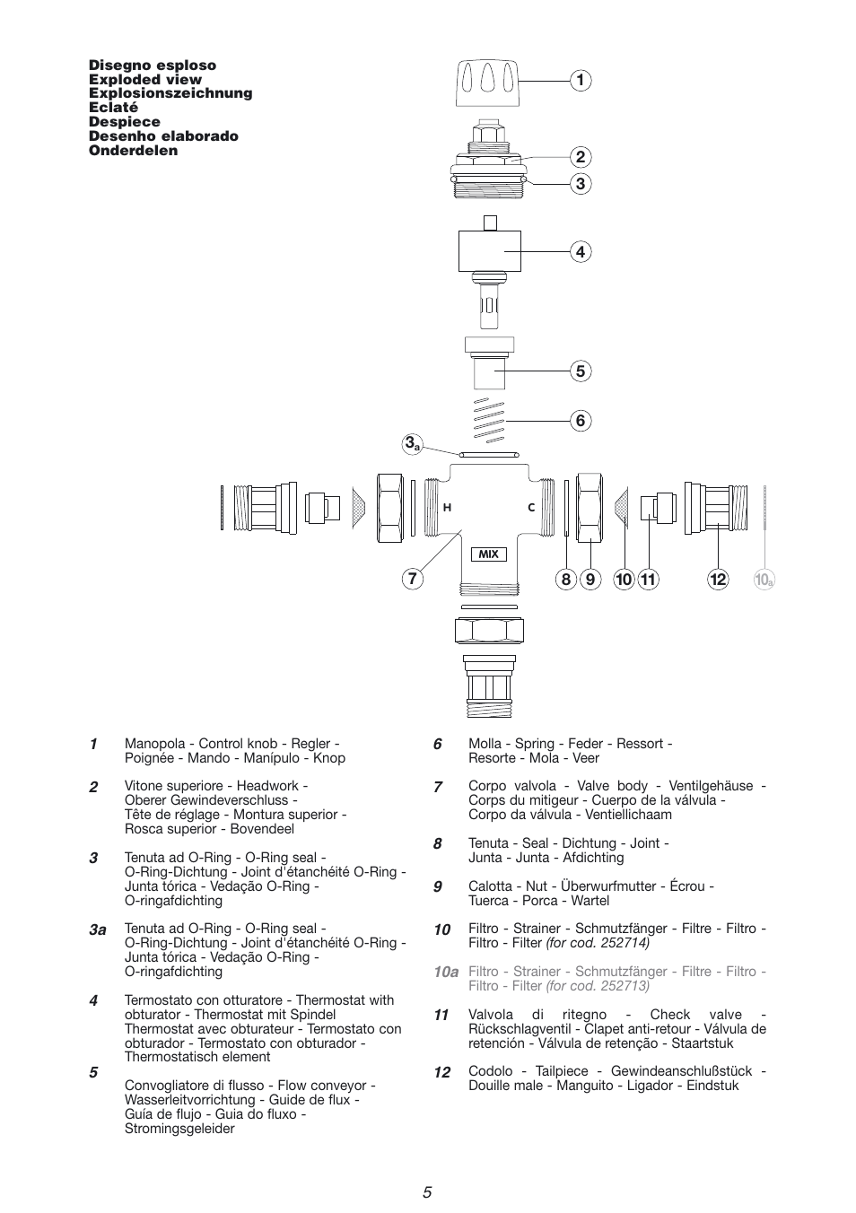 Caleffi 2527 User Manual | Page 5 / 20