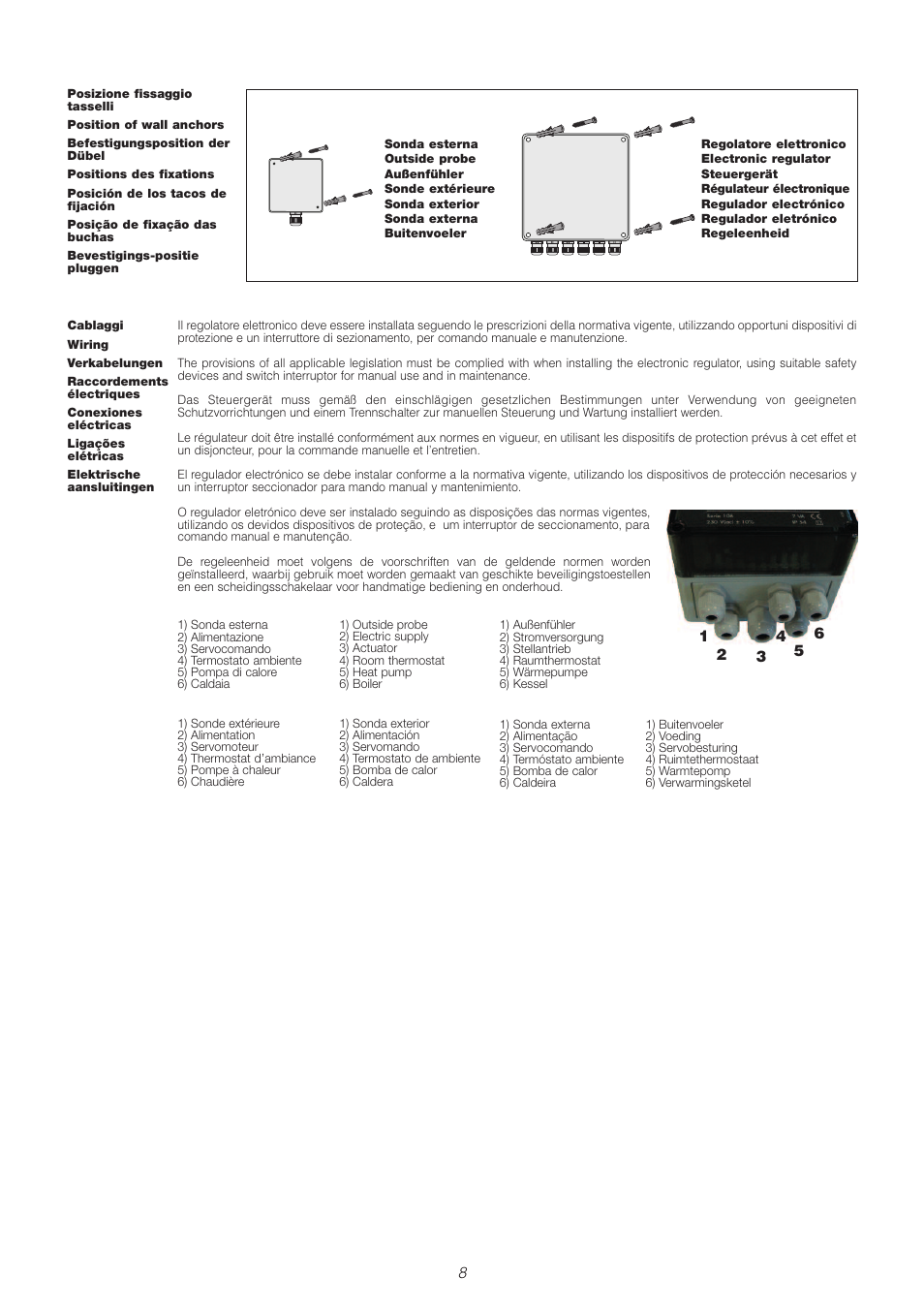 Caleffi 106 User Manual | Page 8 / 20