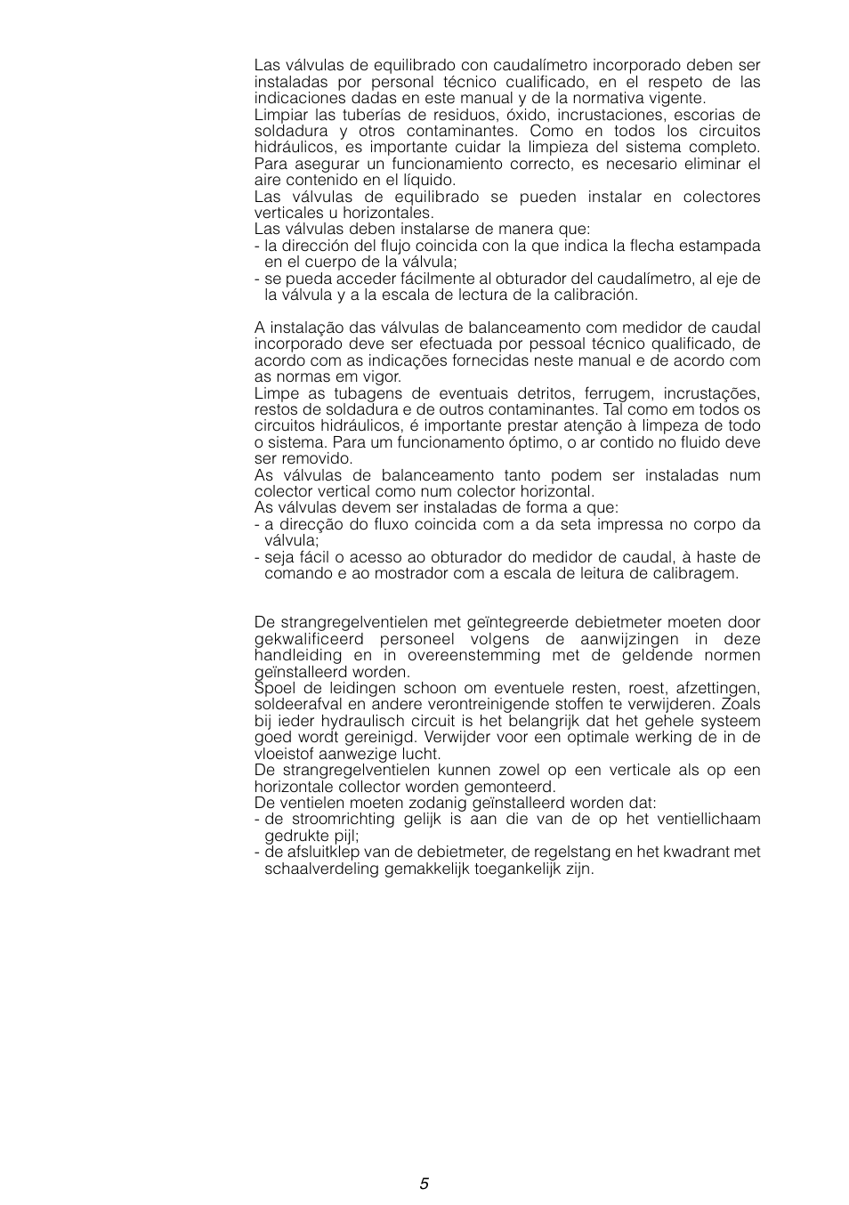 Caleffi 112 User Manual | Page 5 / 16