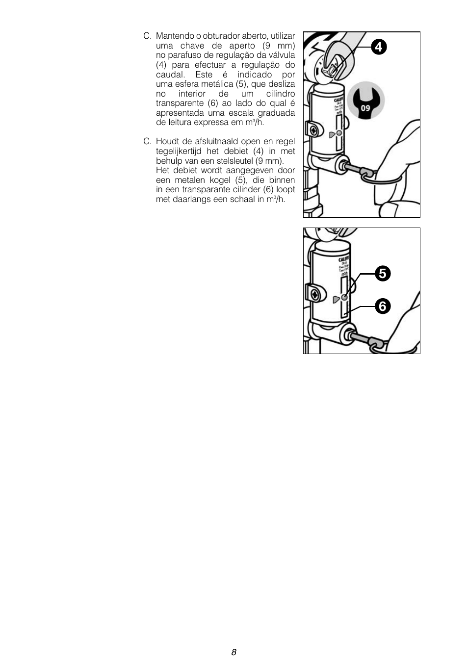 Caleffi 112 User Manual | Page 8 / 16