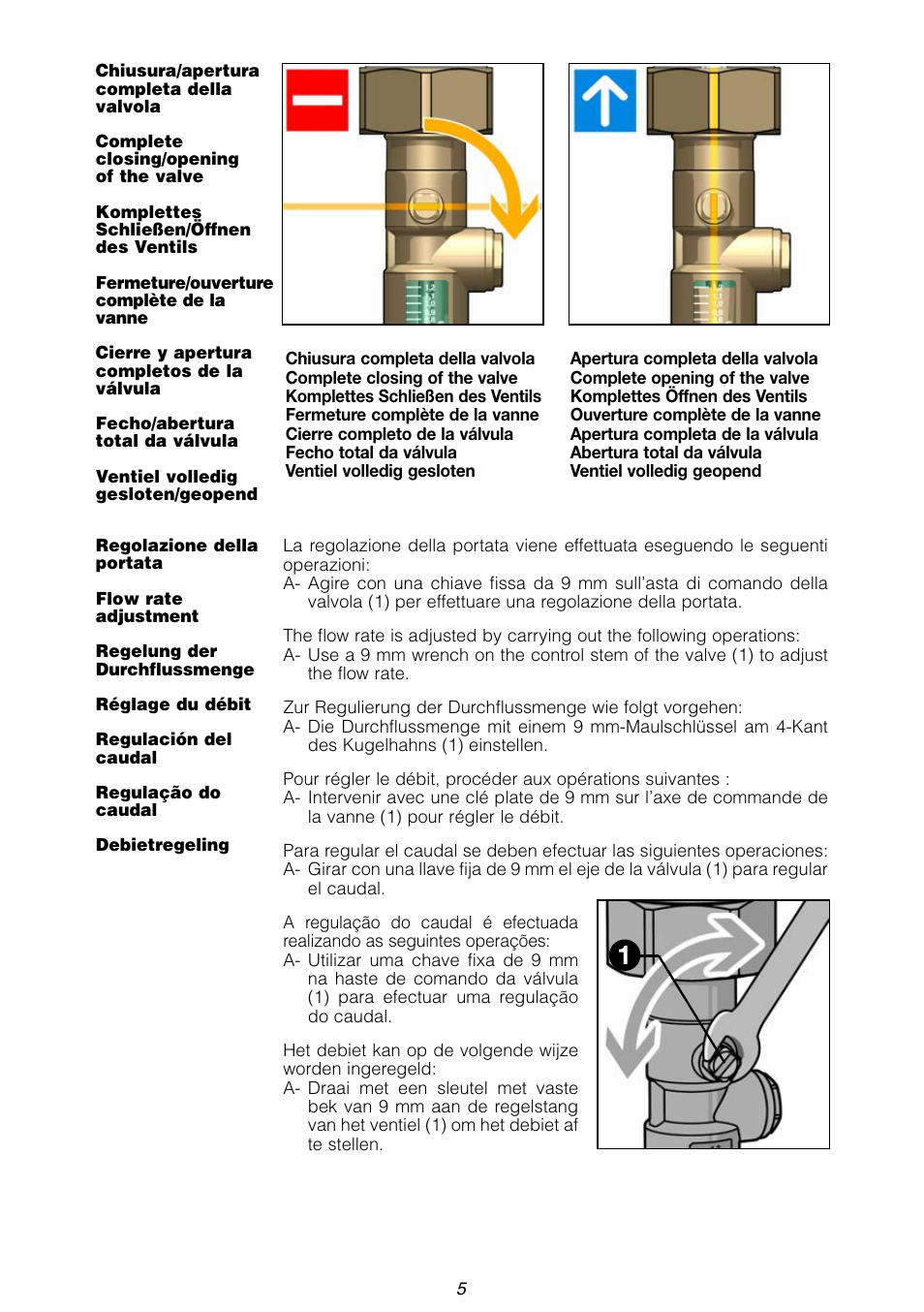 Caleffi 113 User Manual | Page 5 / 12