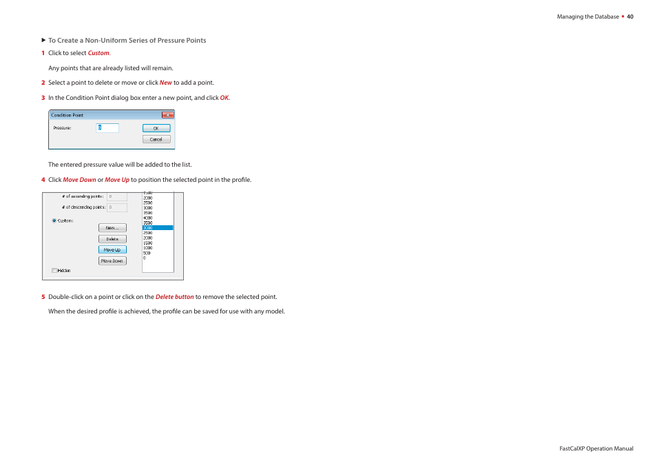 Crystal FastCalXP Calibration Software User Manual | Page 42 / 59