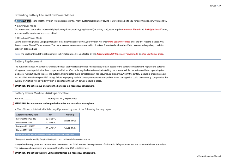 Crystal nVision Lab Reference User Manual | Page 39 / 54