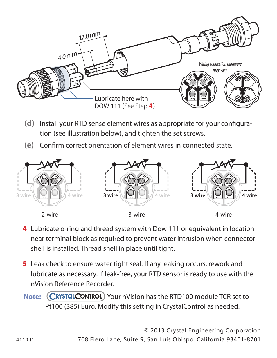 Crystal nVision Lab Reference User Manual | Page 2 / 2