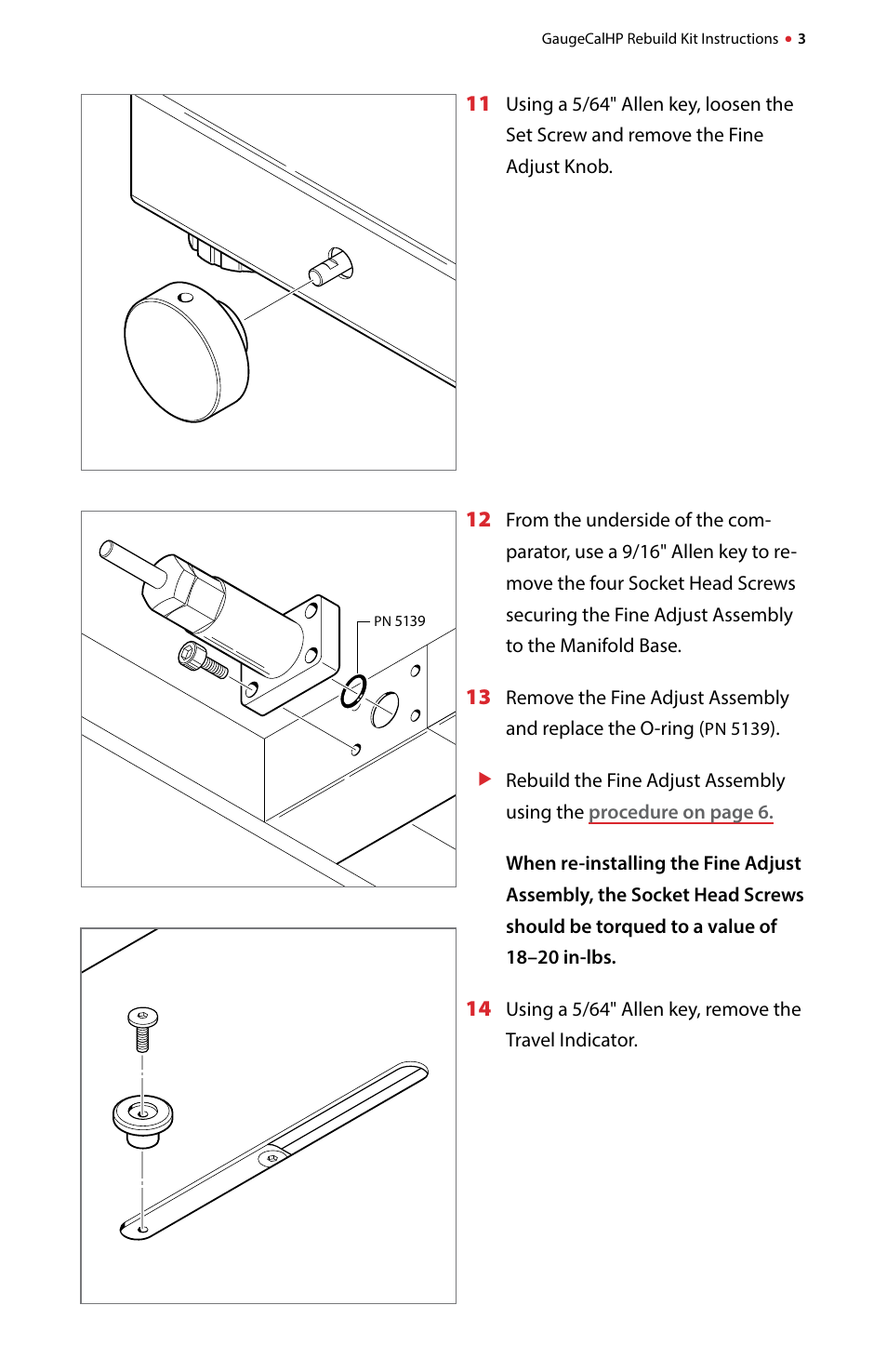 Crystal GaugeCalHP Pressure Comparator User Manual | Page 5 / 12