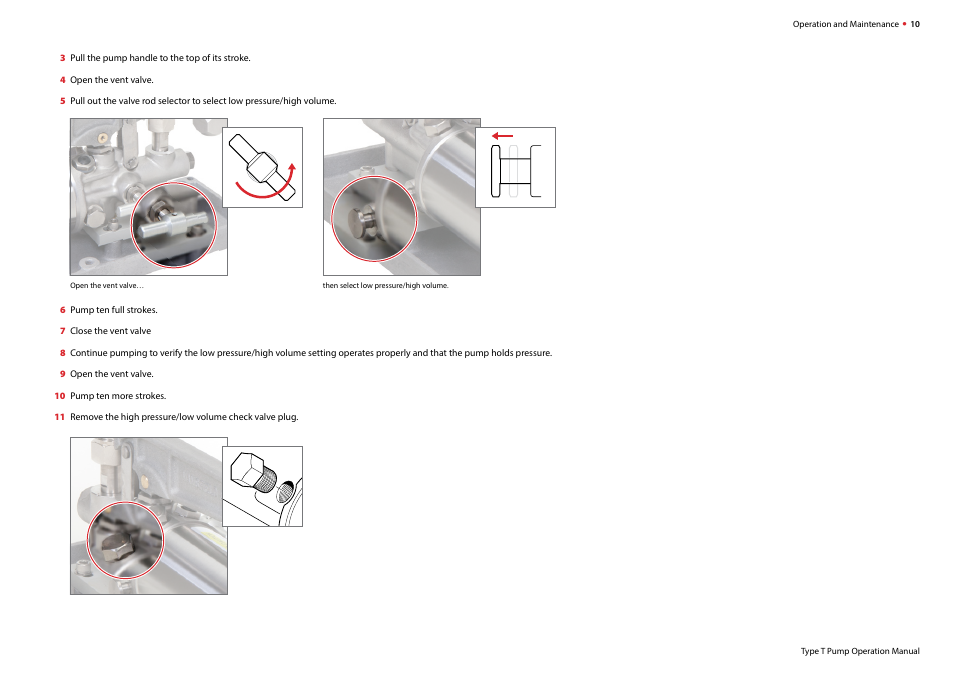 Crystal T-1-CPF Hydraulic Comparator User Manual | Page 12 / 25