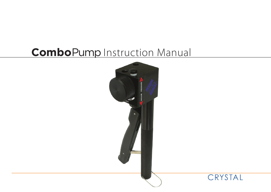 Crystal ComboPump User Manual | 7 pages