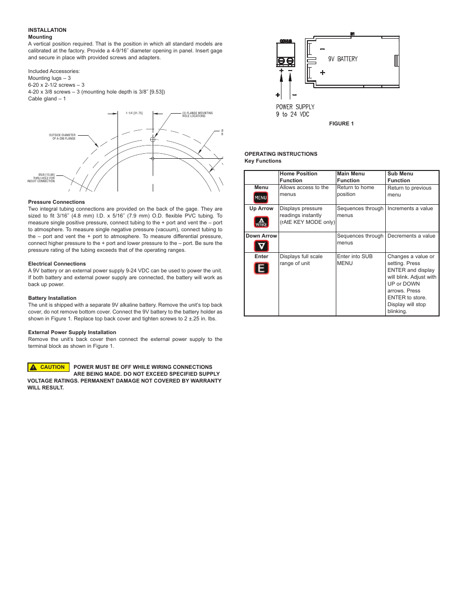 Dwyer DM-1100 User Manual | Page 2 / 6