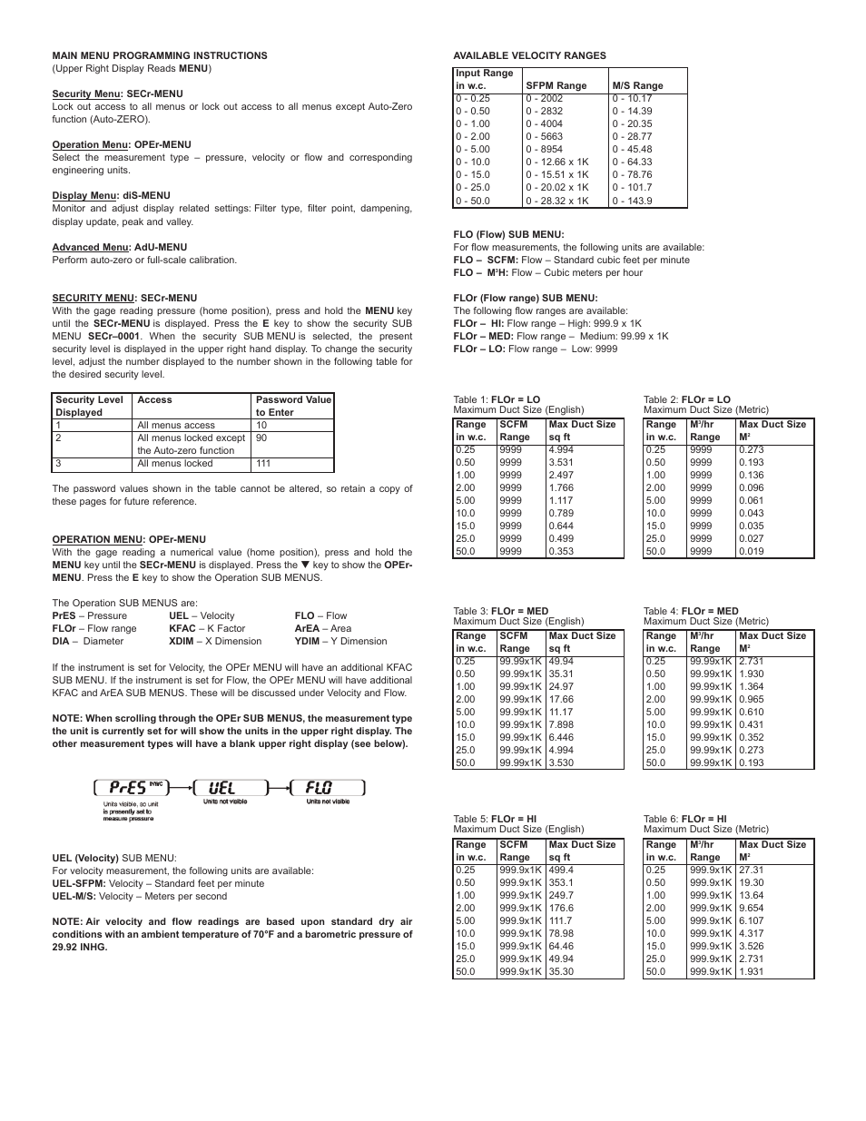 Dwyer DM-1200 User Manual | Page 4 / 6