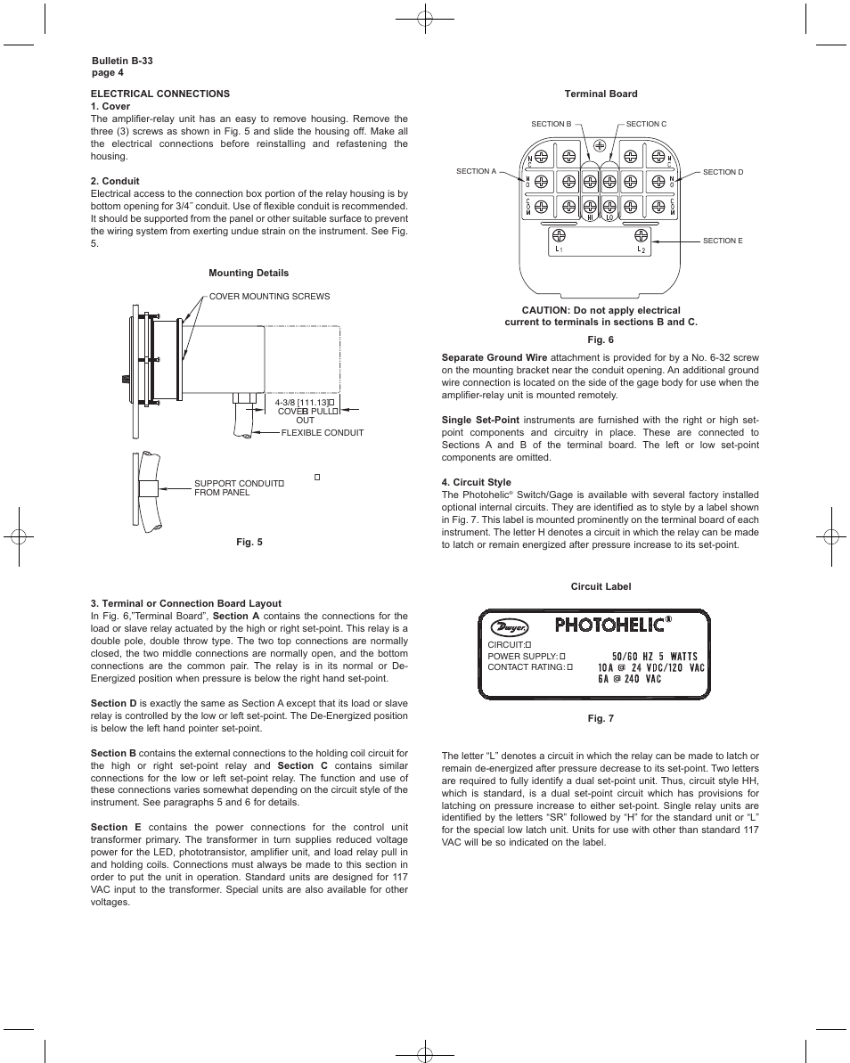 Dwyer 3000 User Manual | Page 4 / 12