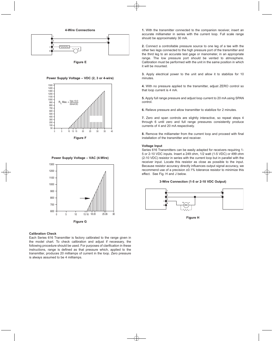 Dwyer 616C User Manual | Page 3 / 4