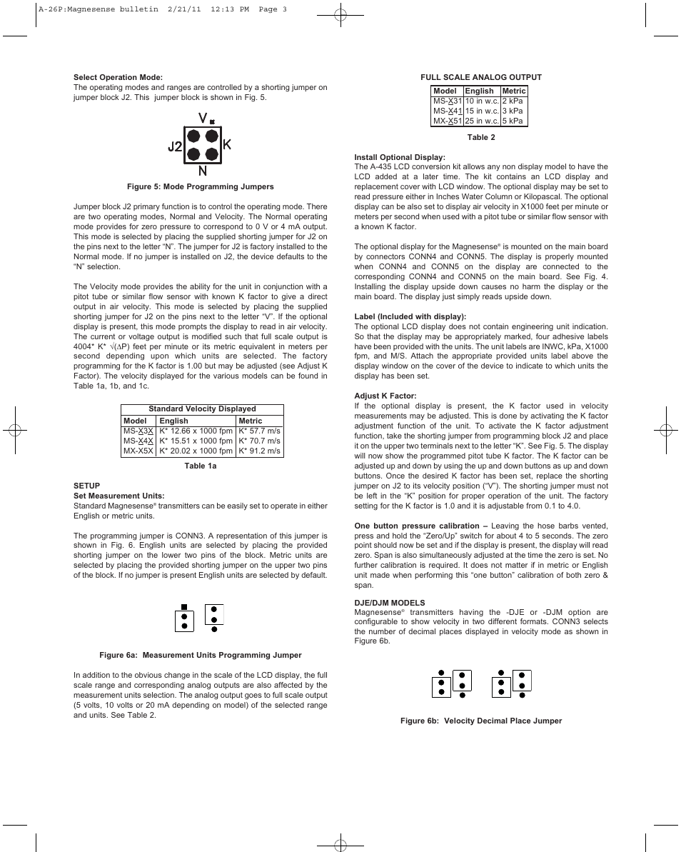 Dwyer MS User Manual | Page 3 / 4