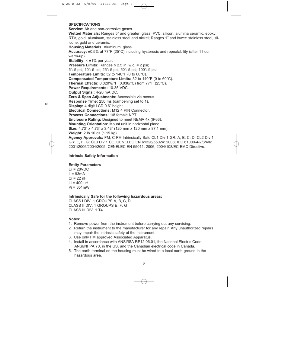 Dwyer ISDP User Manual | Page 3 / 16