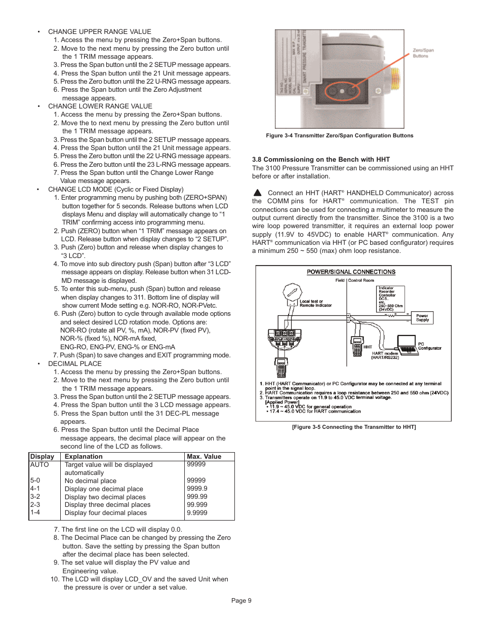 Dwyer 3100MP User Manual | Page 10 / 20