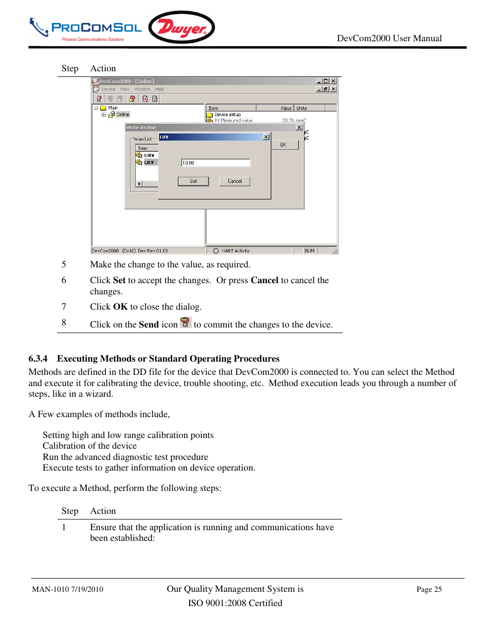 Dwyer DevCom2000 User Manual | Page 25 / 42