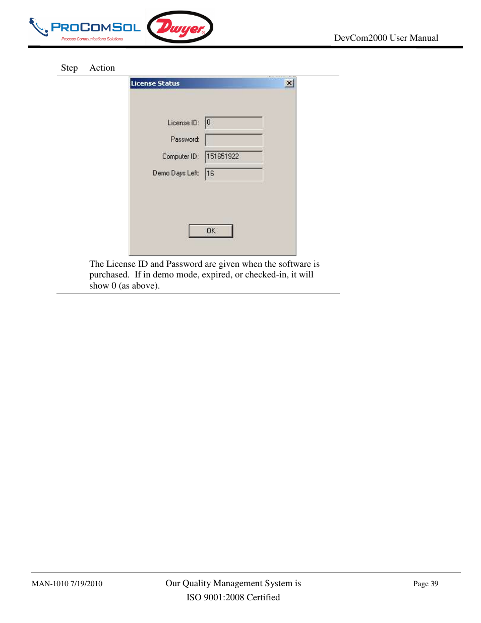 Dwyer DevCom2000 User Manual | Page 39 / 42