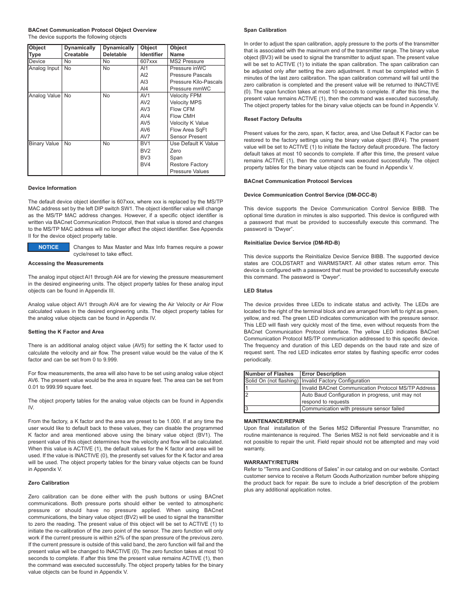 Dwyer MS2-B User Manual | Page 4 / 12